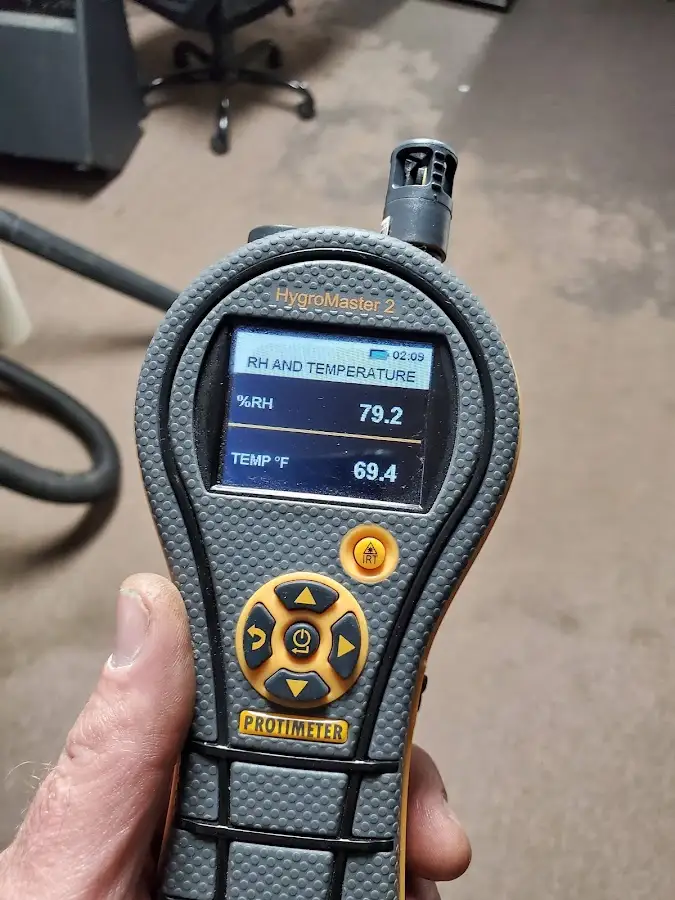 Moisture meter humidity assessment for Mold Remediation & Removal in Troy